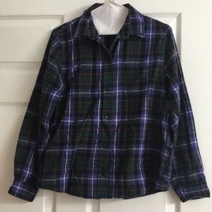 Purple & Green Flannel
